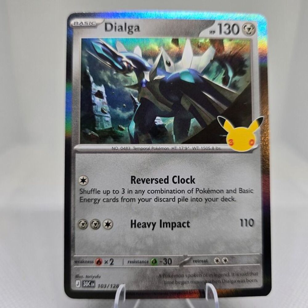 Dialga #103 Pokemon 30th Celebration